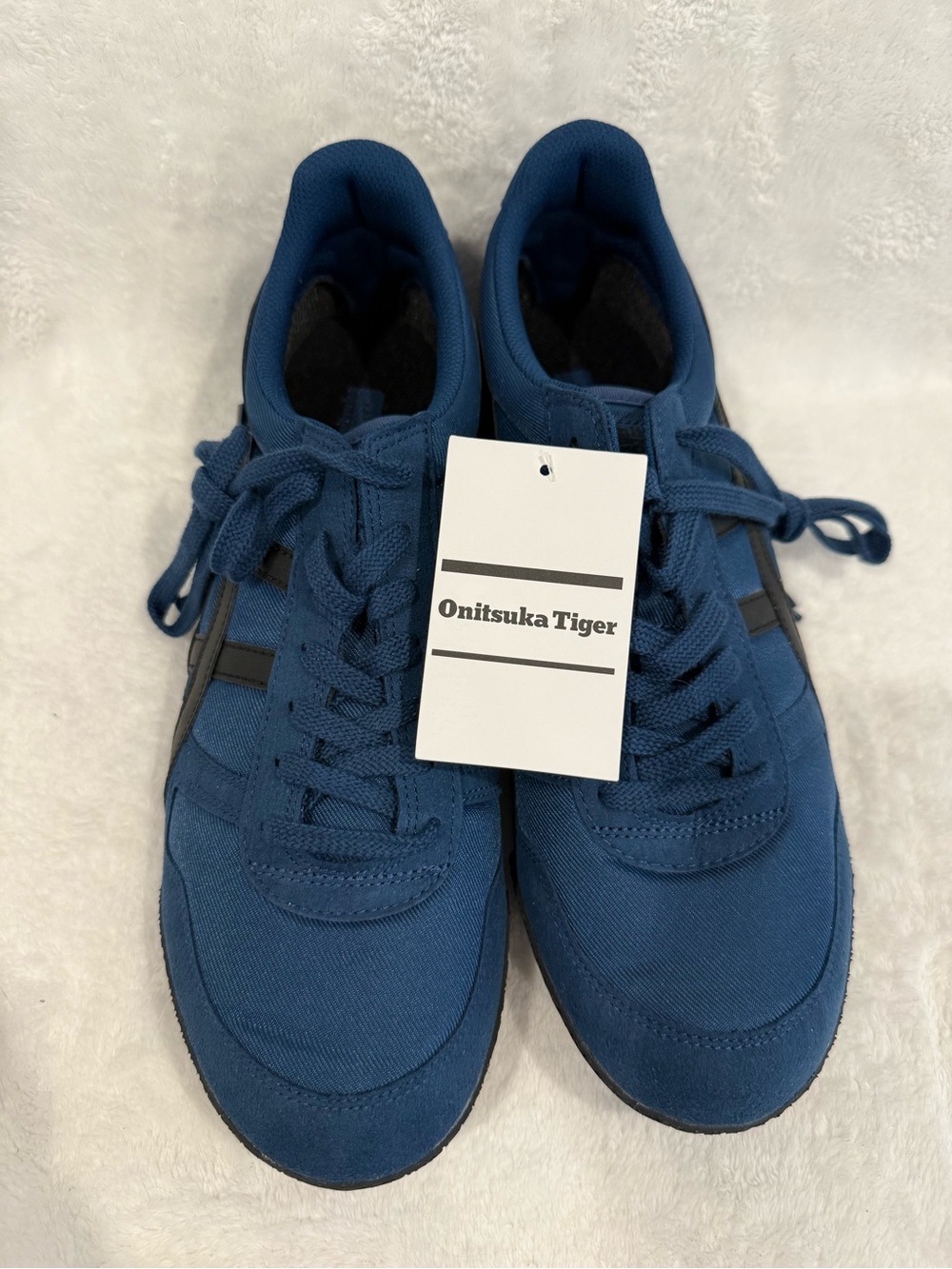 Onitsuka Tiger Ultimate 81 Midnight Blue Black NWT Men's Size 12 Low-Top